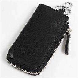 维多利保罗Victory Polo欧美时尚真皮钥匙包E010141-1黑色 价格解析与新款车用钥匙包赏析